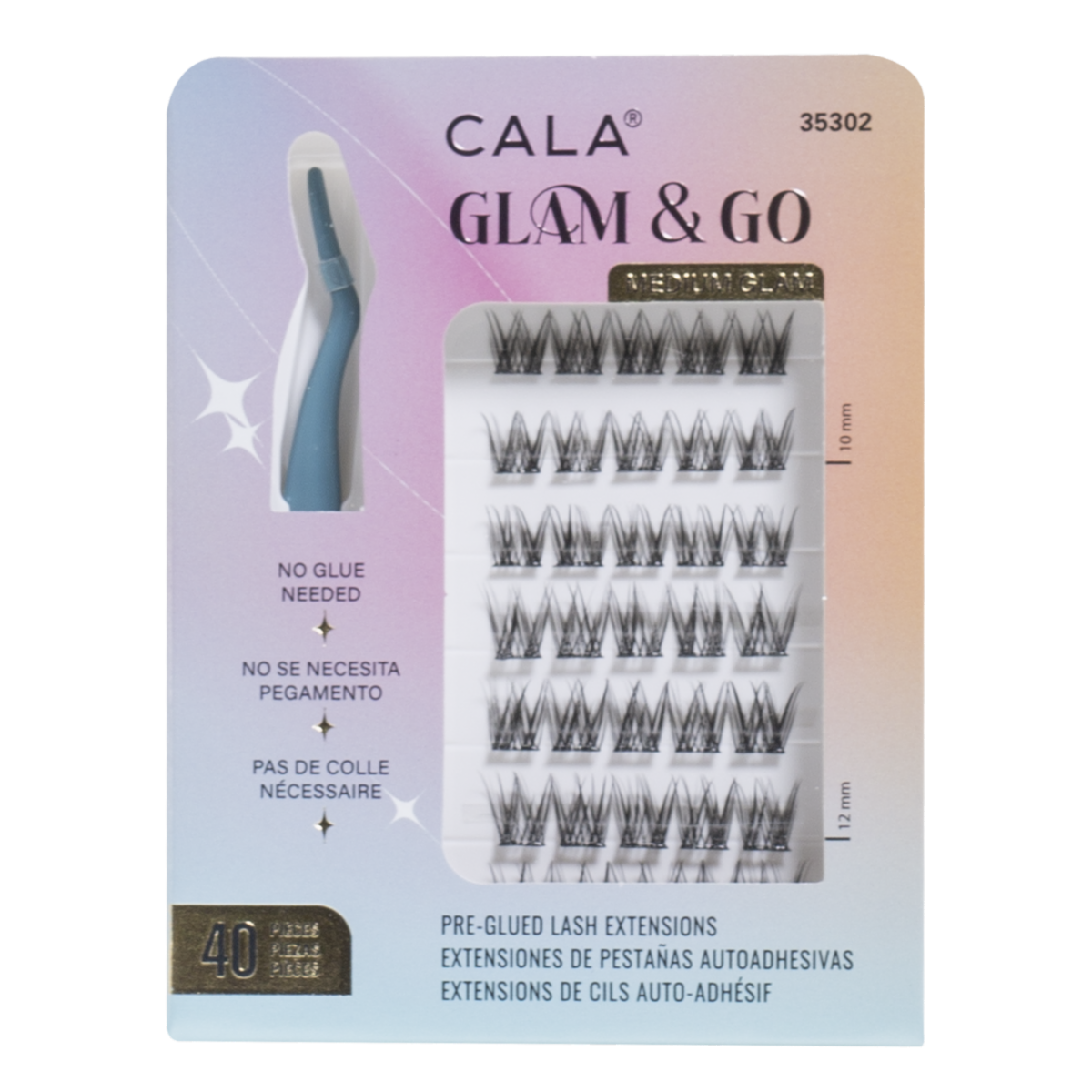 CALA Glam & Go Eyelashes Clusters
