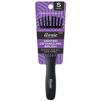 Annie Vented Detangler Brush Small 8 Row