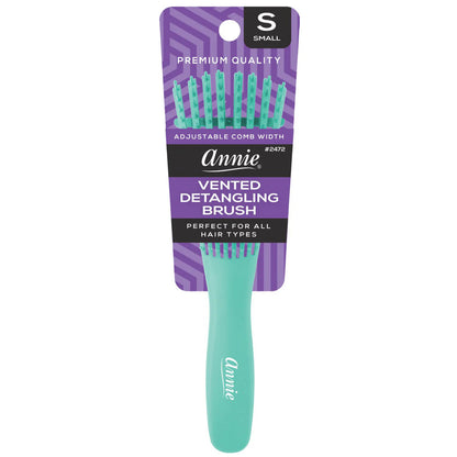 Annie Vented Detangler Brush Small 8 Row