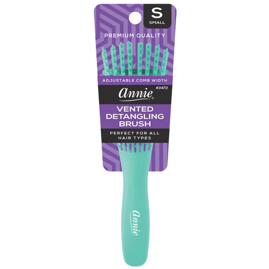 Annie Vented Detangler Brush Small 8 Row