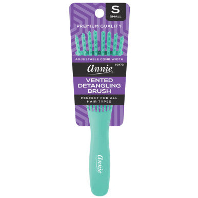 Annie Vented Detangler Brush Small 8 Row