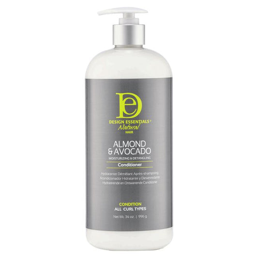 Design Essentials Almond & Avocado Moisturizing & Detangling Conditioner (32oz)