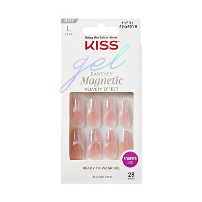 KISS Gel Fantasy Magnetic Nail (6 Styles)