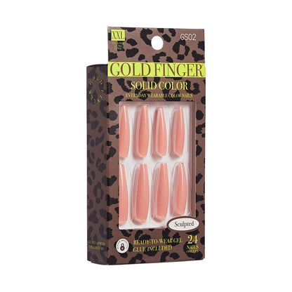 Kiss Gold Finger Sculpted Nail -  VOLUME UP