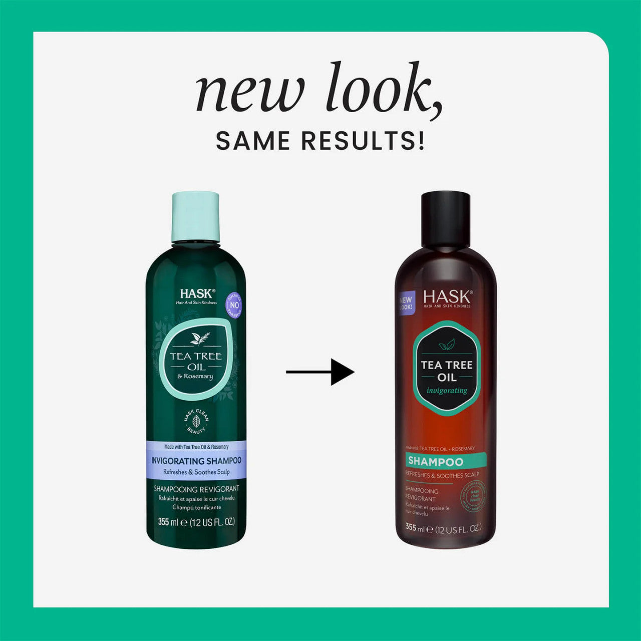 Hask Tea Tree Oil Shampoo  (12 oz)