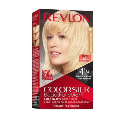 REVLON ColorSilk Beautiful Color Permanent Hair