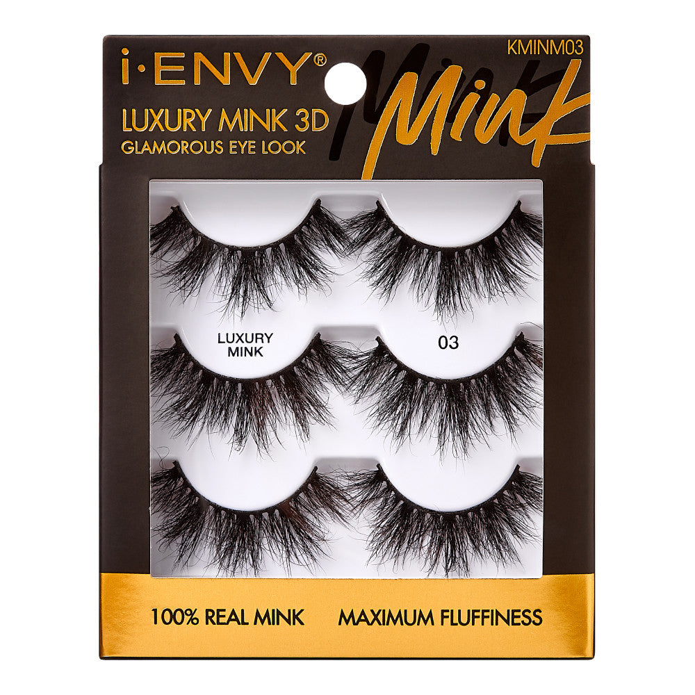 KISS i Envy Luxury Mink Lashes Multi Pack