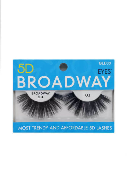 Broadway 100% Human Hair Strip Lashes Eyelashes