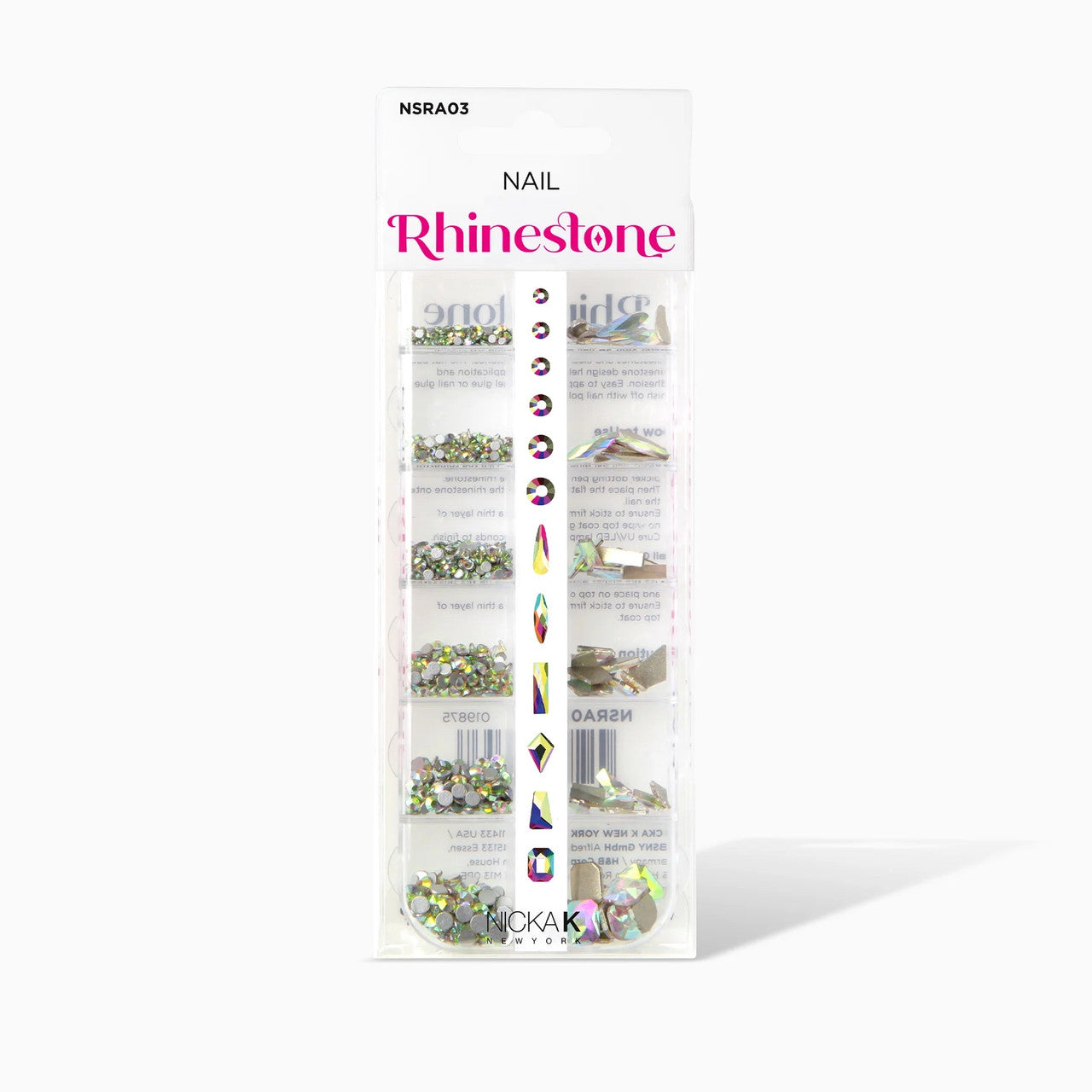 NICKA K Nail Art Rhinestones (01-06)