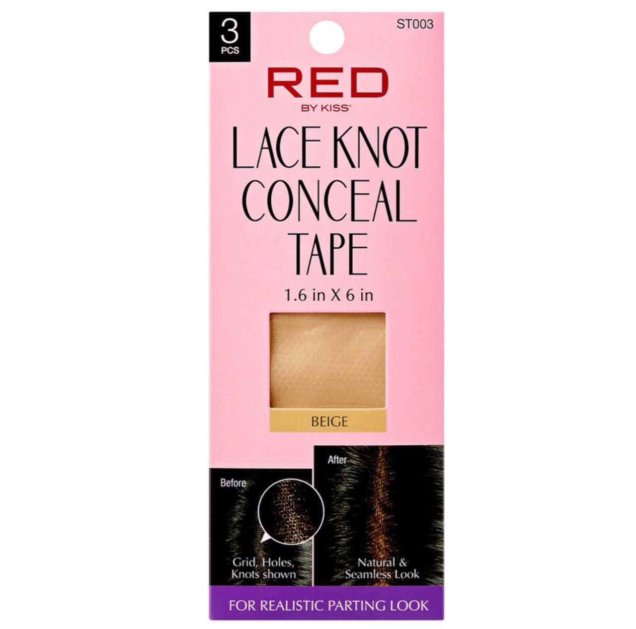 RED Lace Knot Conceal Tape