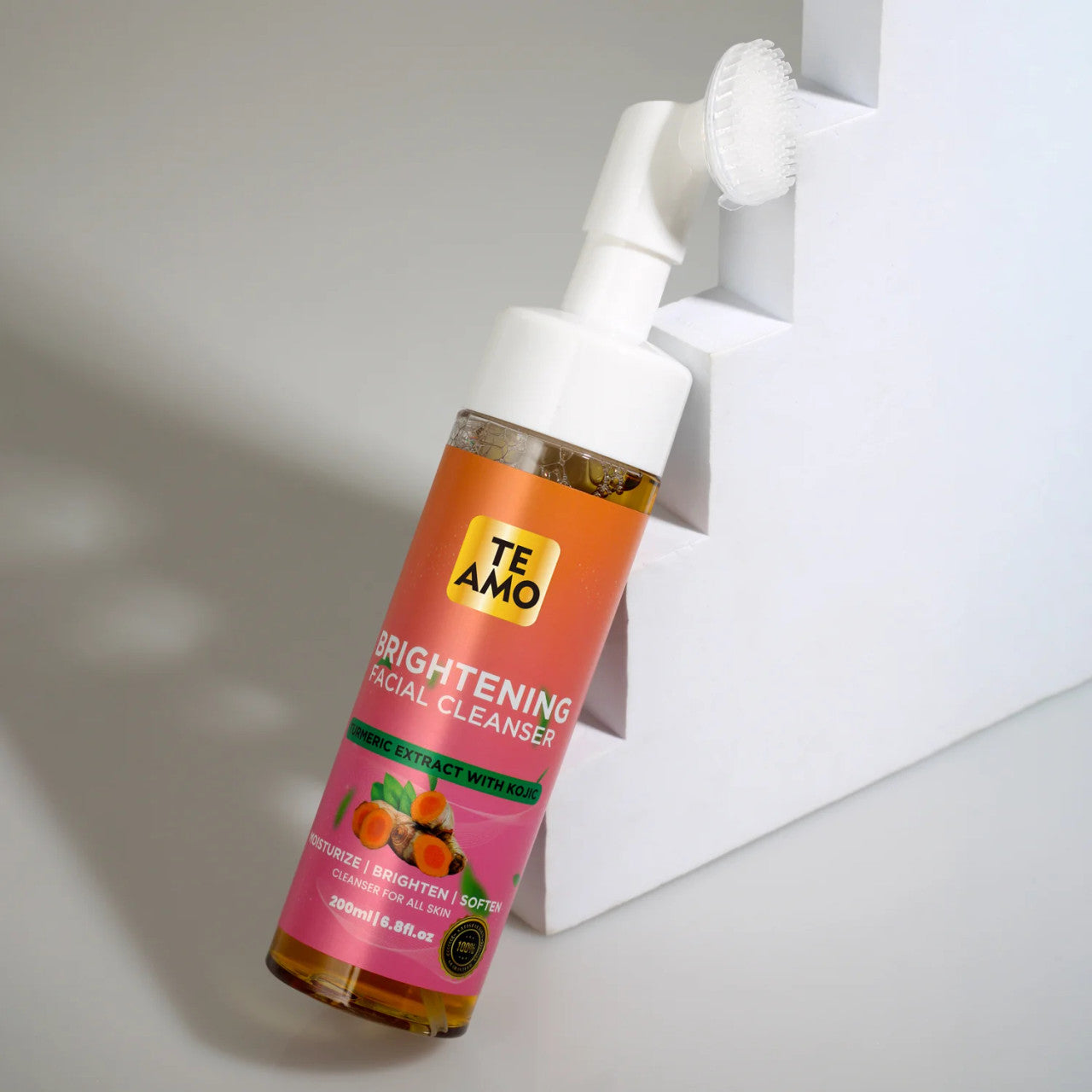 TE AMO Brightening Turmeric Kojic Acid Facial Cleanser (6.8oz)