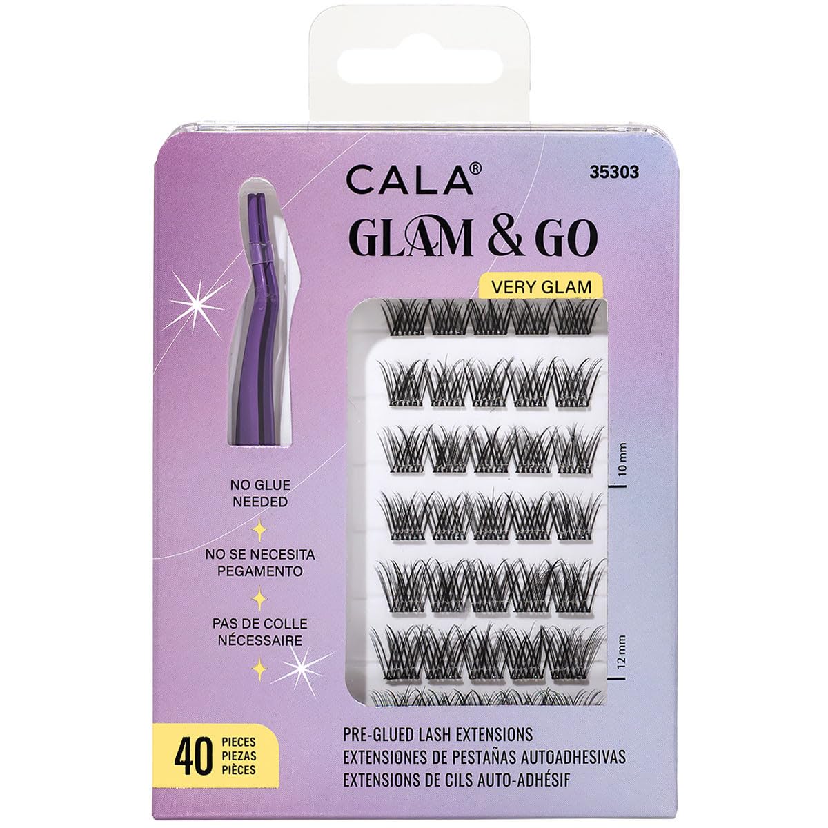 CALA Glam & Go Eyelashes Clusters