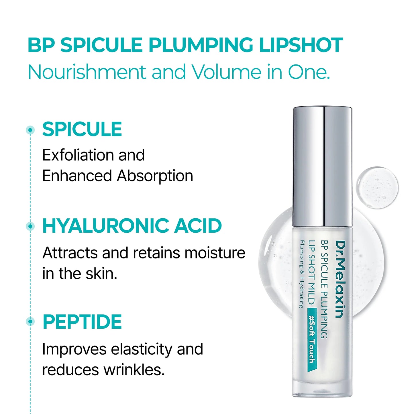 Dr.Melaxin BP Spicule Plumping Lip Shot - Mild (4ml)