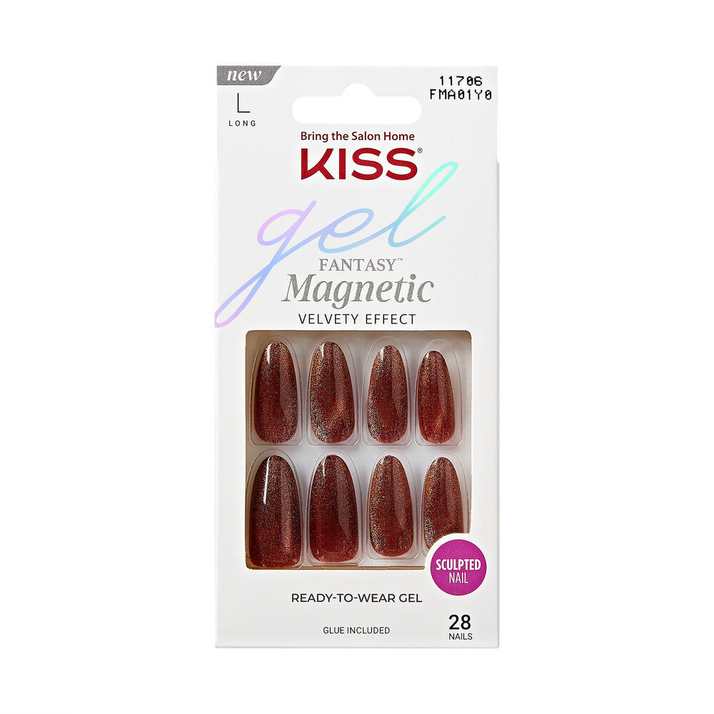 KISS Gel Fantasy Magnetic Nail (6 Styles)