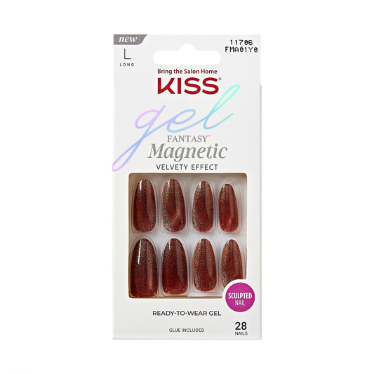 KISS Gel Fantasy Magnetic Nail (6 Styles)