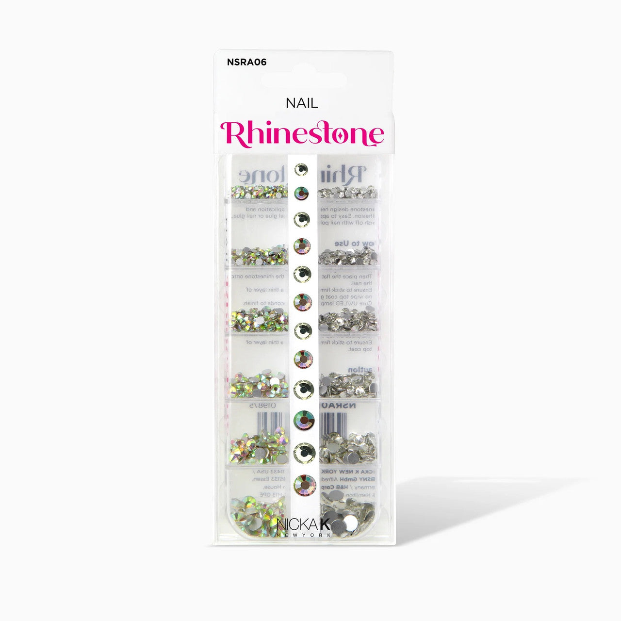 NICKA K Nail Art Rhinestones (01-06)