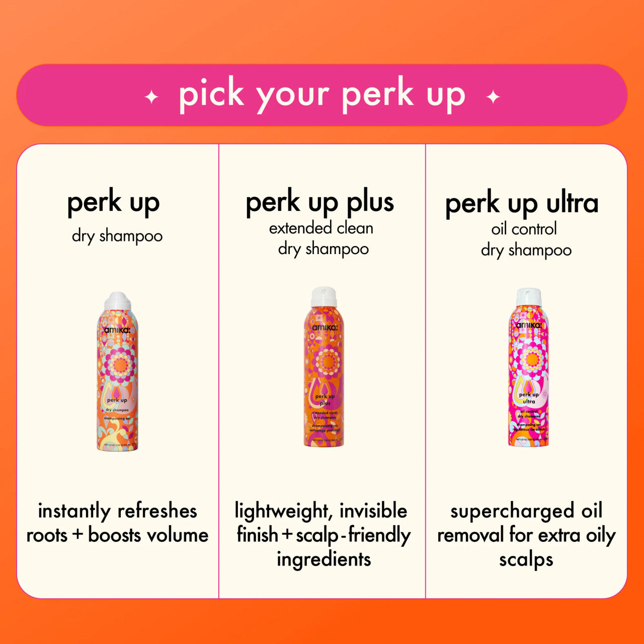 AMIKA Perk Up Dry Shampoo (5.3oz)