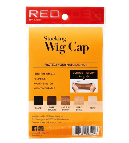 RED Stocking Wig Cap - 5 CAPS