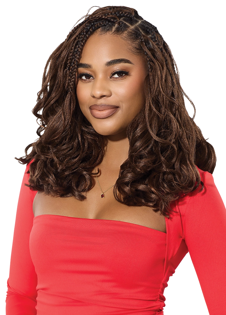 OUTRE X-Pression Pre-Stretched Braid - 12X Ultra French Curl 12"