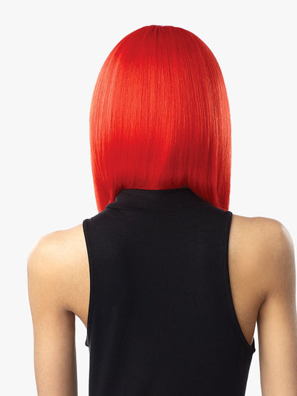 SENSATIONNEL Shear Muse Red Krush Synthetic HD Lace Wig - KIMORA