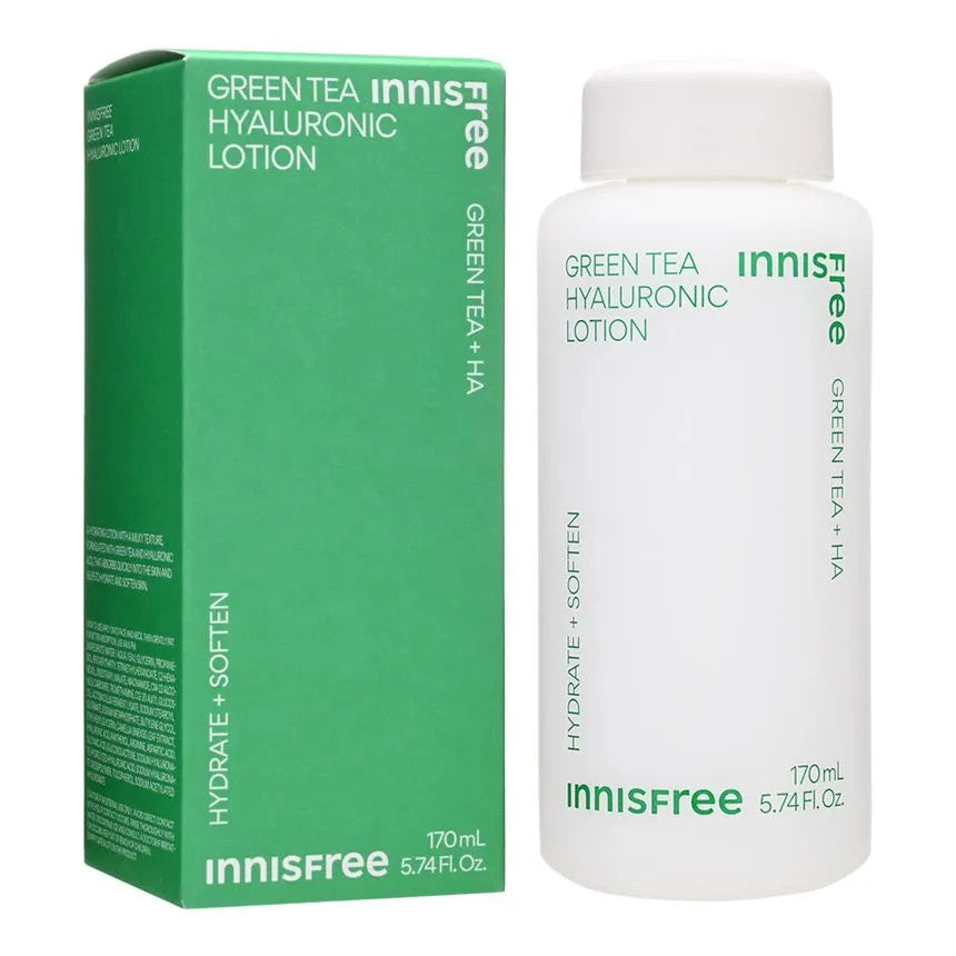 INNISFREE Green Tea Hyaluronic Lotion (5.74 oz)