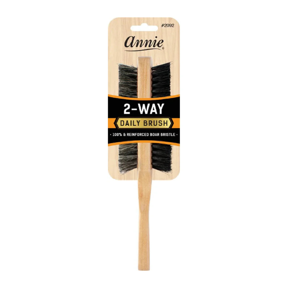 Annie Two Way 5 Row Soft and Hard Wooden Brush