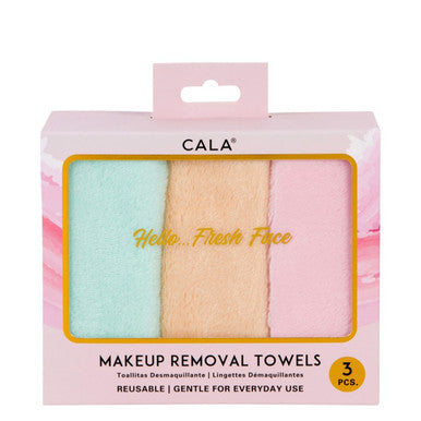 CALA Make Up Cleansing Facial Towel (3pcs)