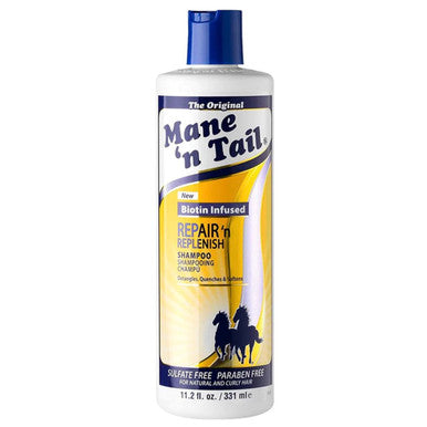 MANE 'N TAIL Biotin Infused Repair 'n Replenish Shampoo (11.2 oz)