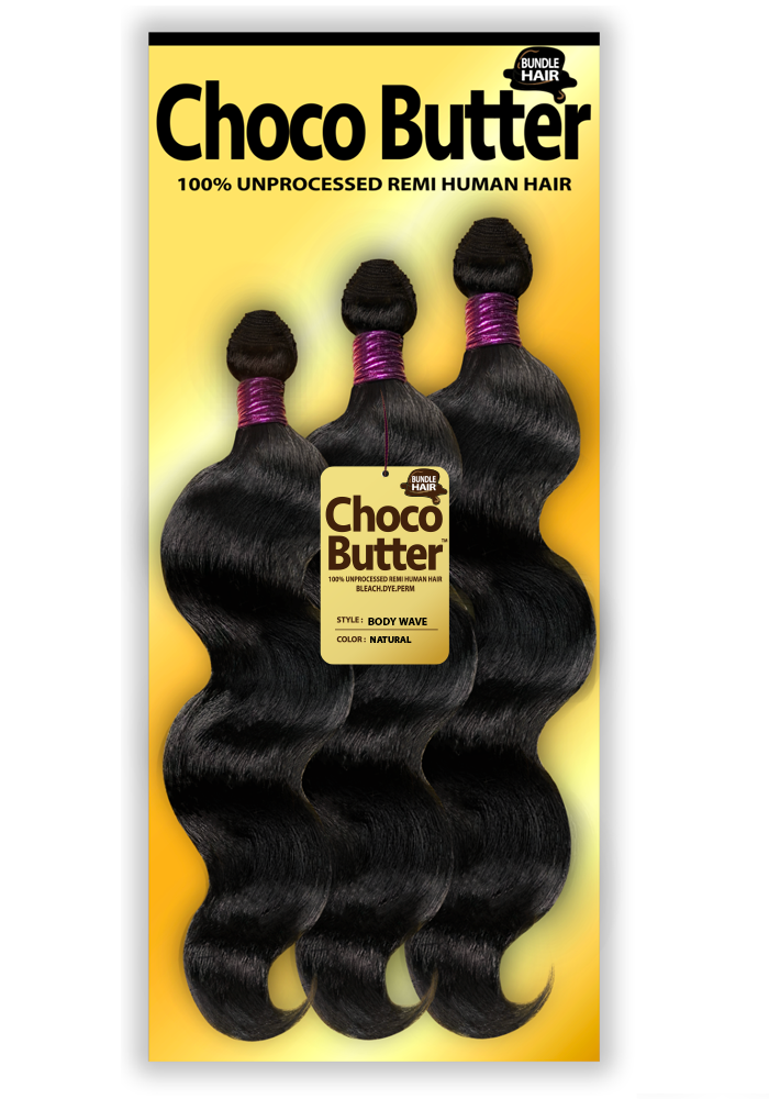 Choco Butter 100% Virgin Human Hair Multi Pack - Body Wave