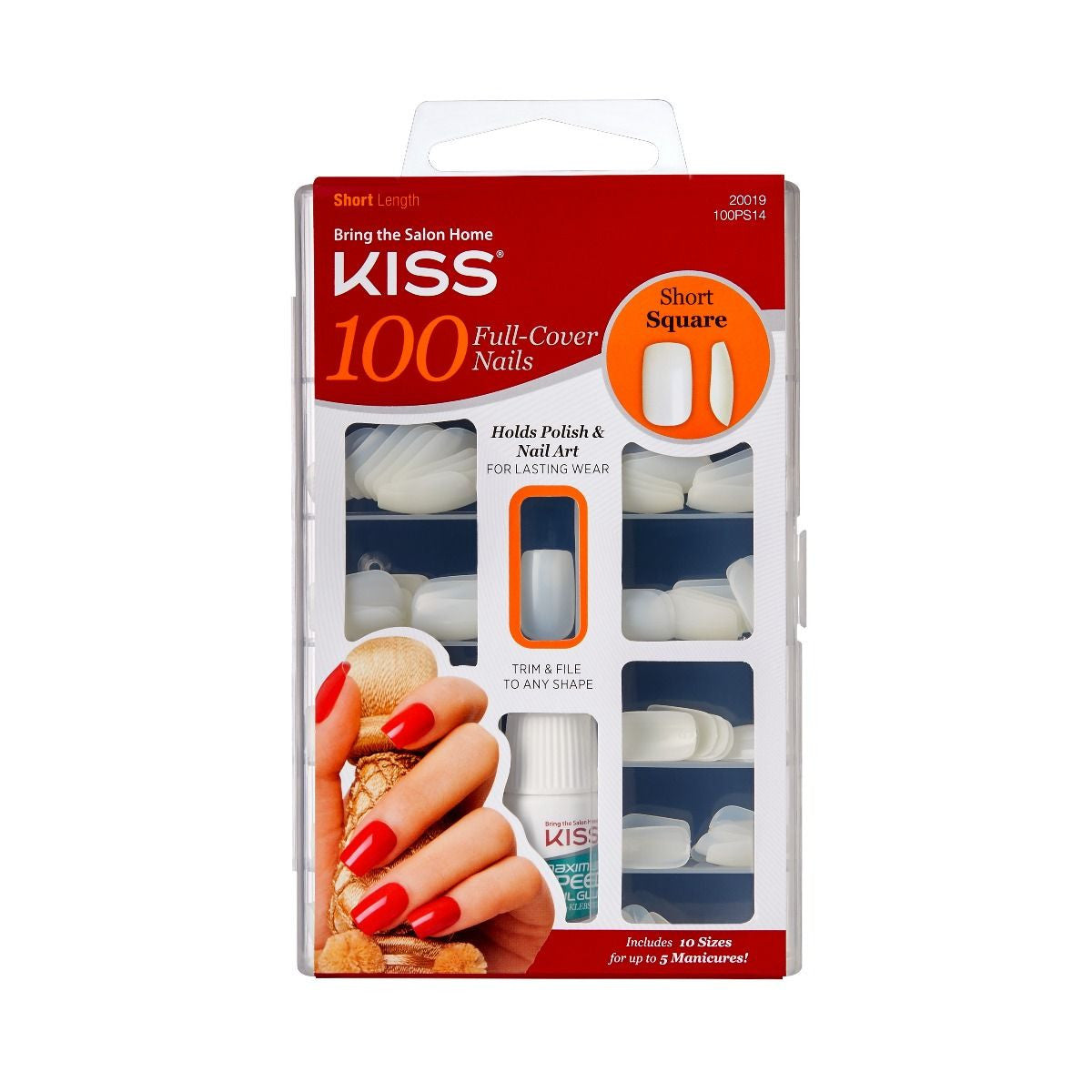 KISS 100 Full-Cover Nails