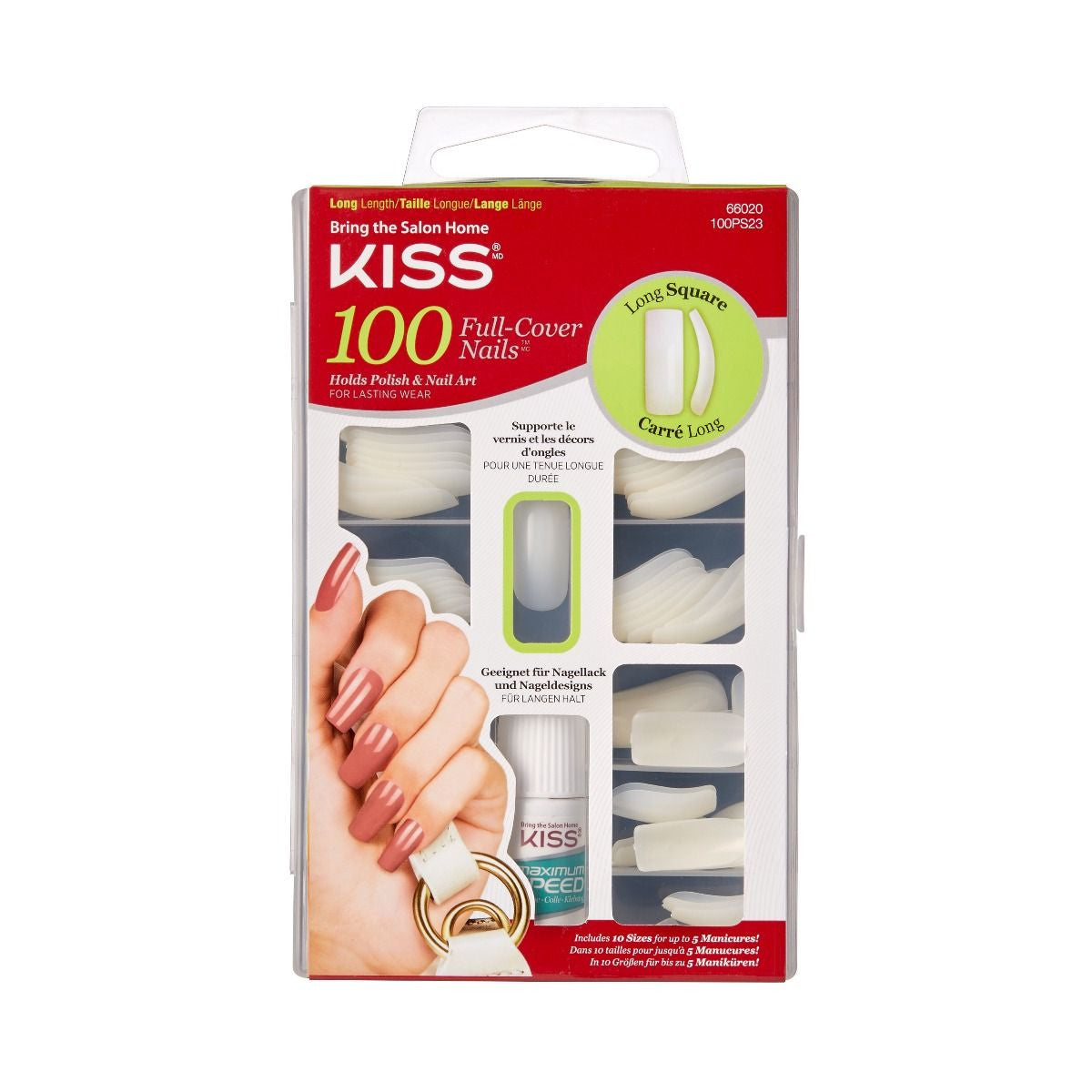 KISS 100 Full-Cover Nails