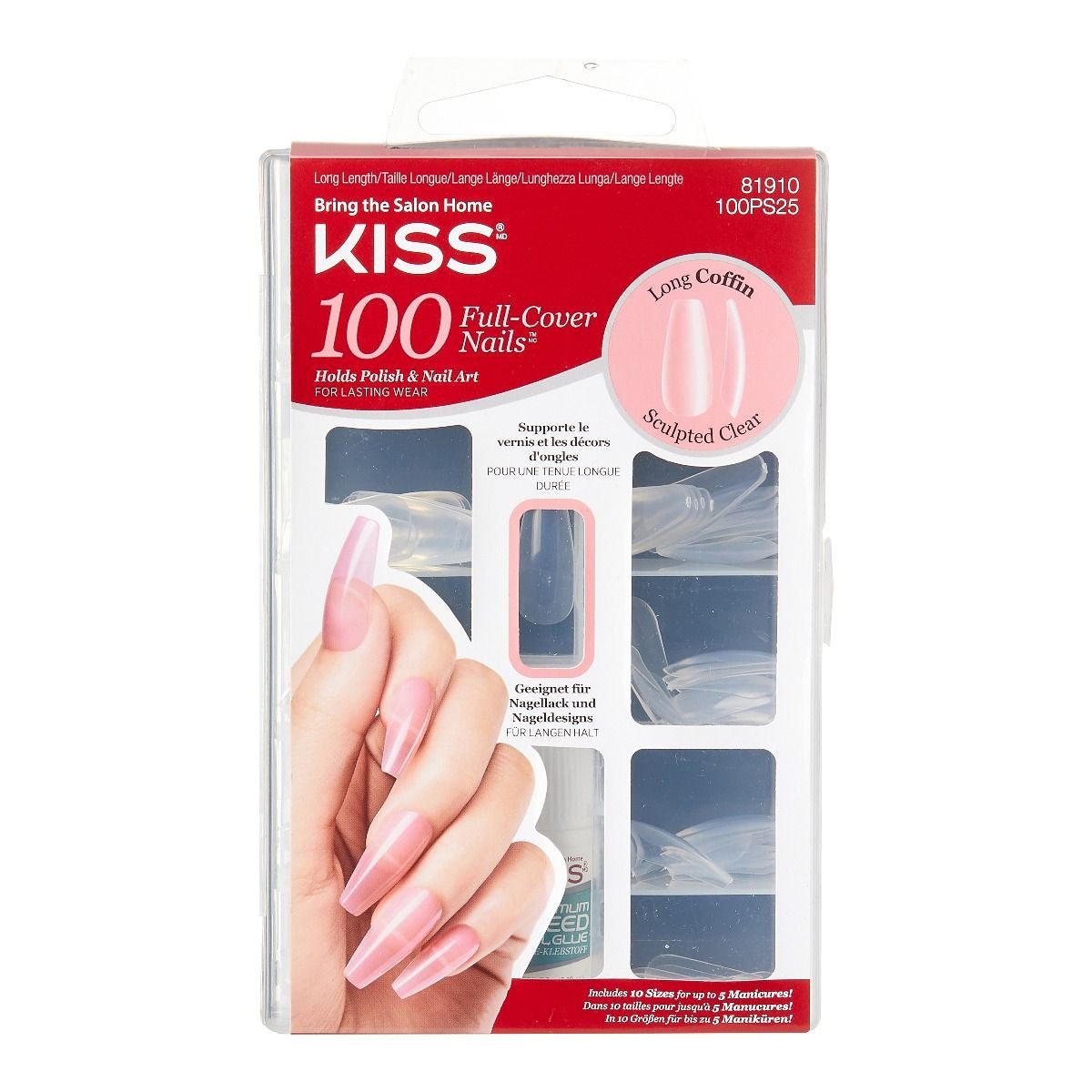 KISS 100 Full-Cover Nails