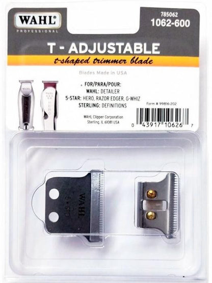 WAHL Adjustable T-shaped Trimmer Blade, 01062-600