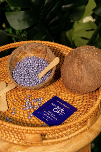 Completely Bare bare more ouch LESS Strip-Less Hard Wax Pearls Kit