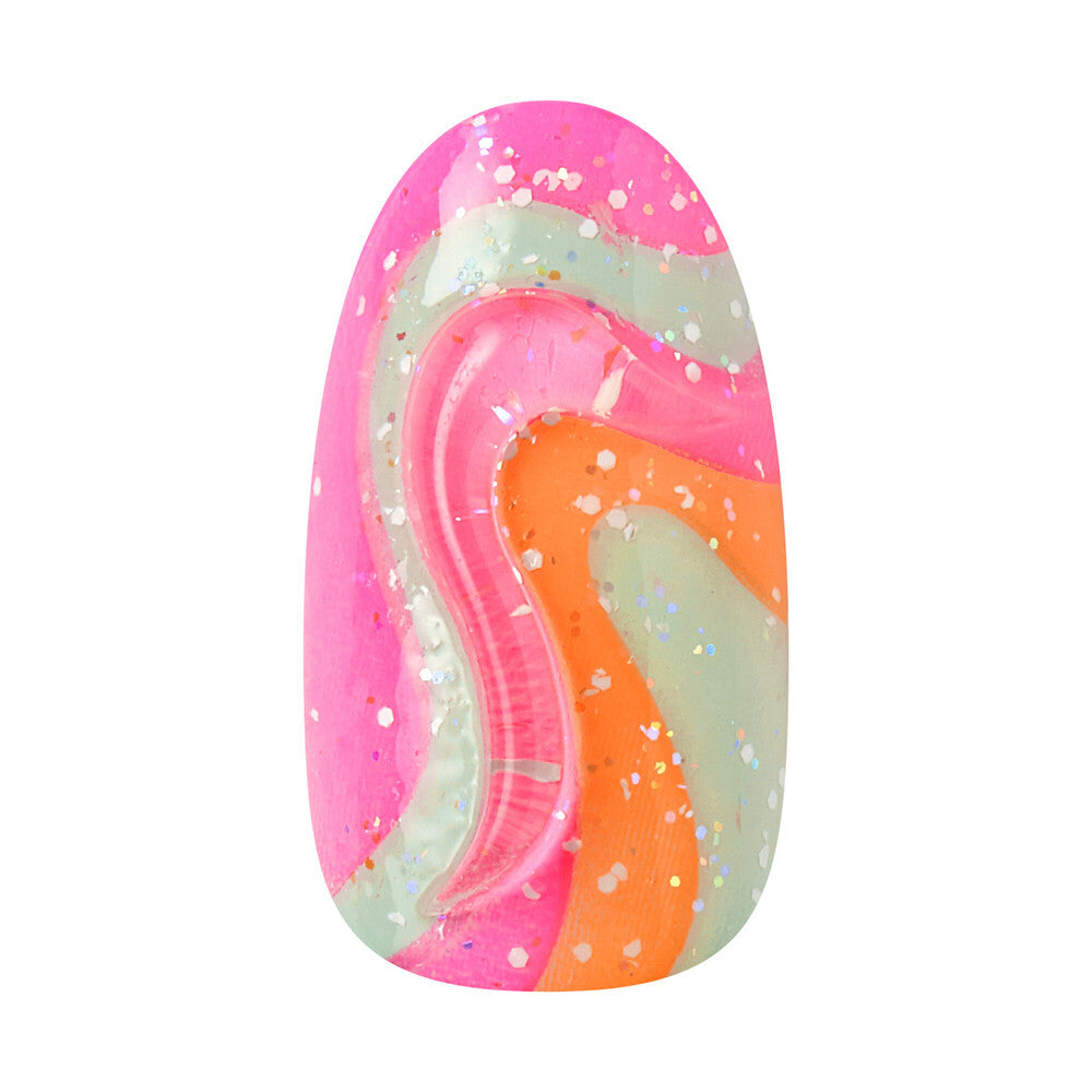 KISS Gel Fantasy Glue On Nails - DAZZLED