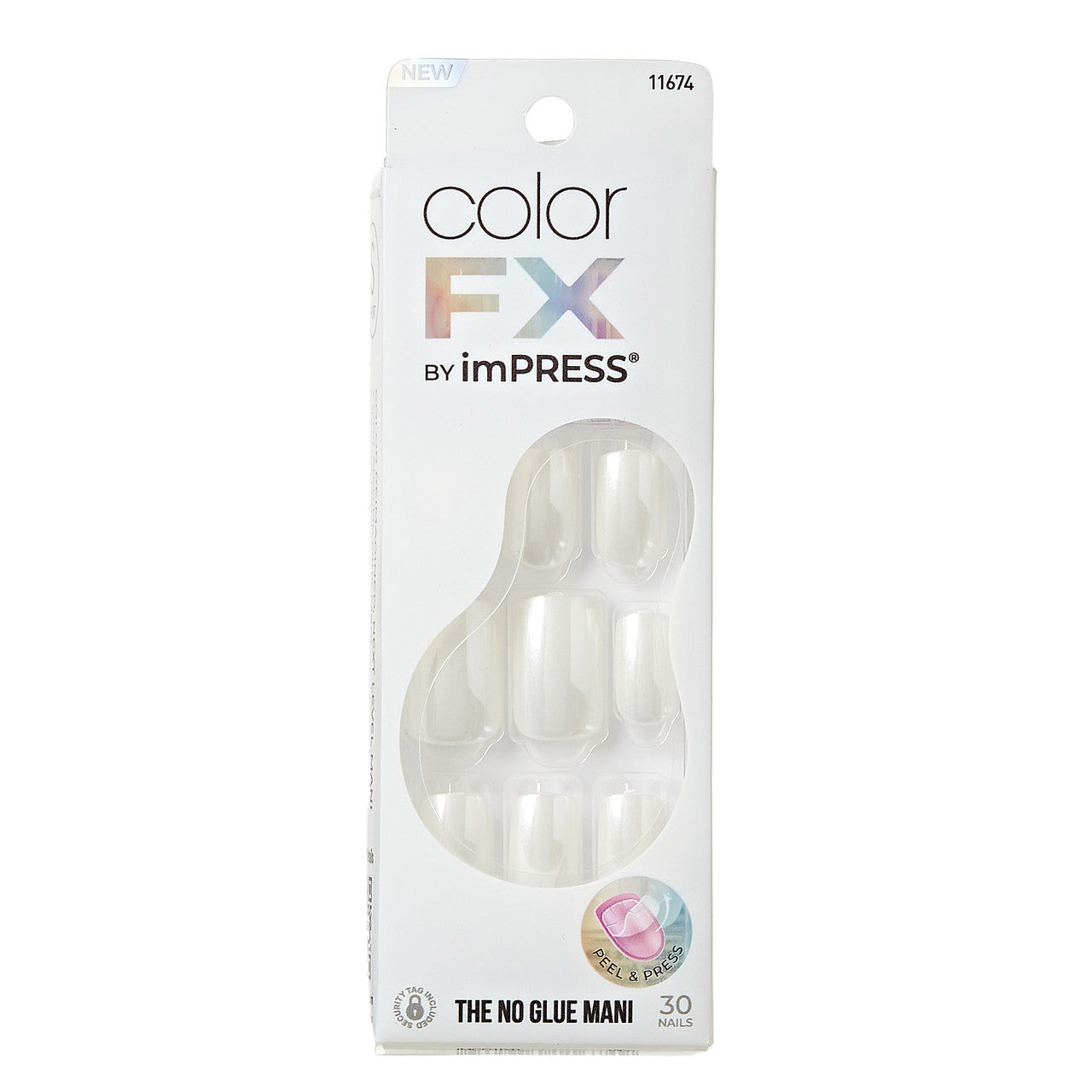 KISS imPRESS Color FX No Glue Mani Press On Nails (6 Styles)
