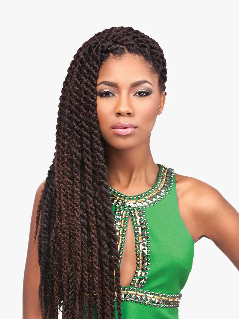SENSATIONNEL American Collection Crochet Braid - 3x PreStretched Jamaican Twist 36"