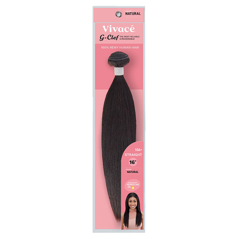 VIVACE 100% Remy Human Hair G-CLEF Bundle - Straight (10"-28")