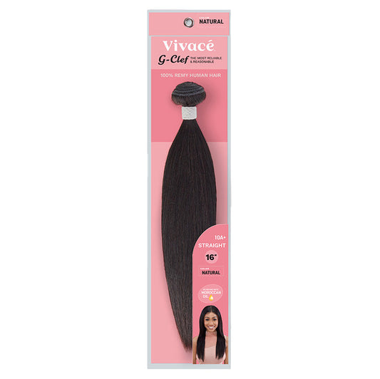 VIVACE 100% Remy Human Hair G-CLEF Bundle - Straight (10"-28")
