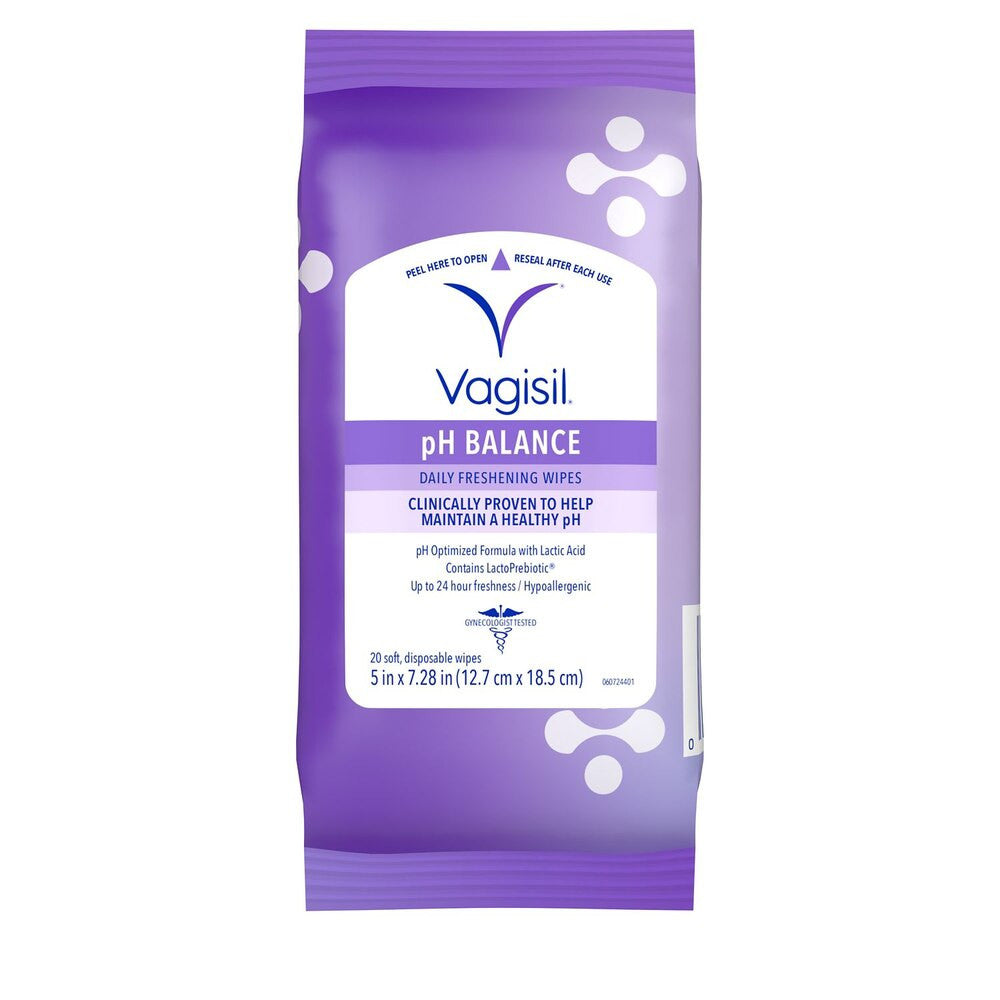 VAGISIL Daily Freshening Wipes (20ct)