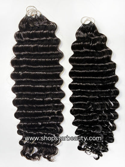 BOMB HAIR 100% Human Hair Crochet hair - Deep (18"-20")