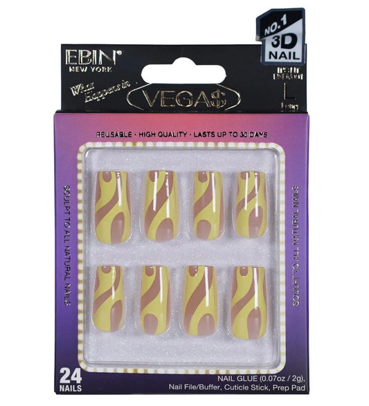 Ebin New York Nail What Happens in Vegas- It's Lit