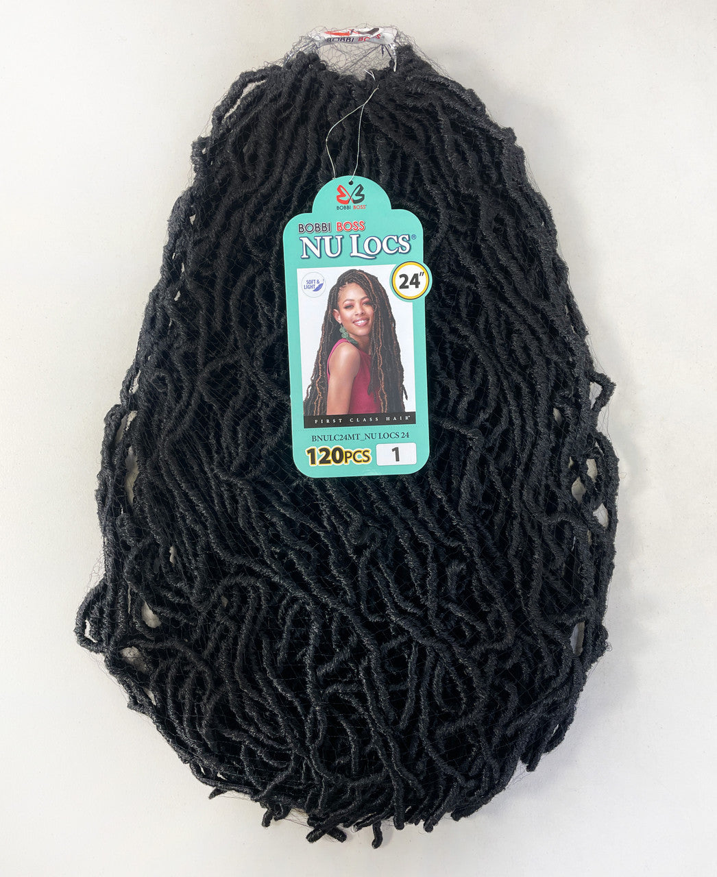Bobbi Boss Synthetic Braids Nu Locs 24" 120 Pcs Multi