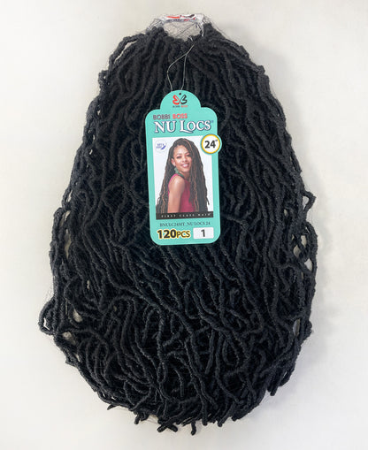Bobbi Boss Synthetic Braids Nu Locs 24" 120 Pcs Multi