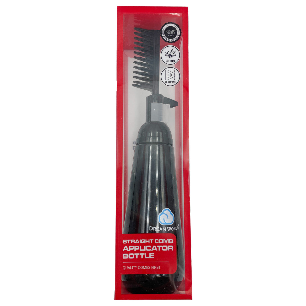DREAM WORLD Straight Comb Applicator Bottle