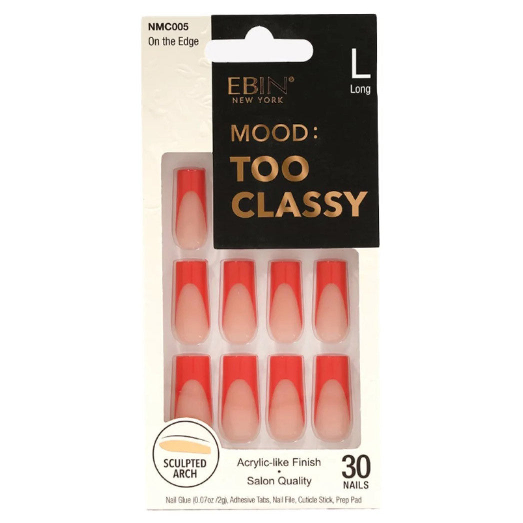 Ebin New York Mood: Too Classy Nails - On the Edge