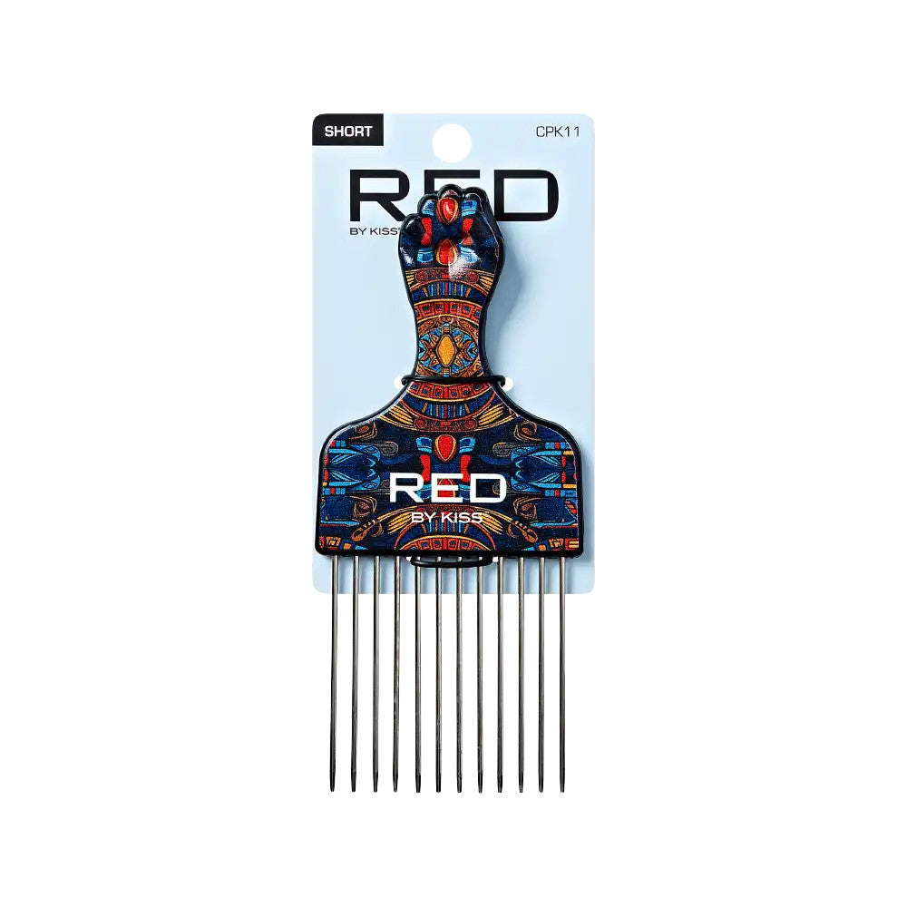 RED Soul Pik Curly Hair & Afros Hair Pick