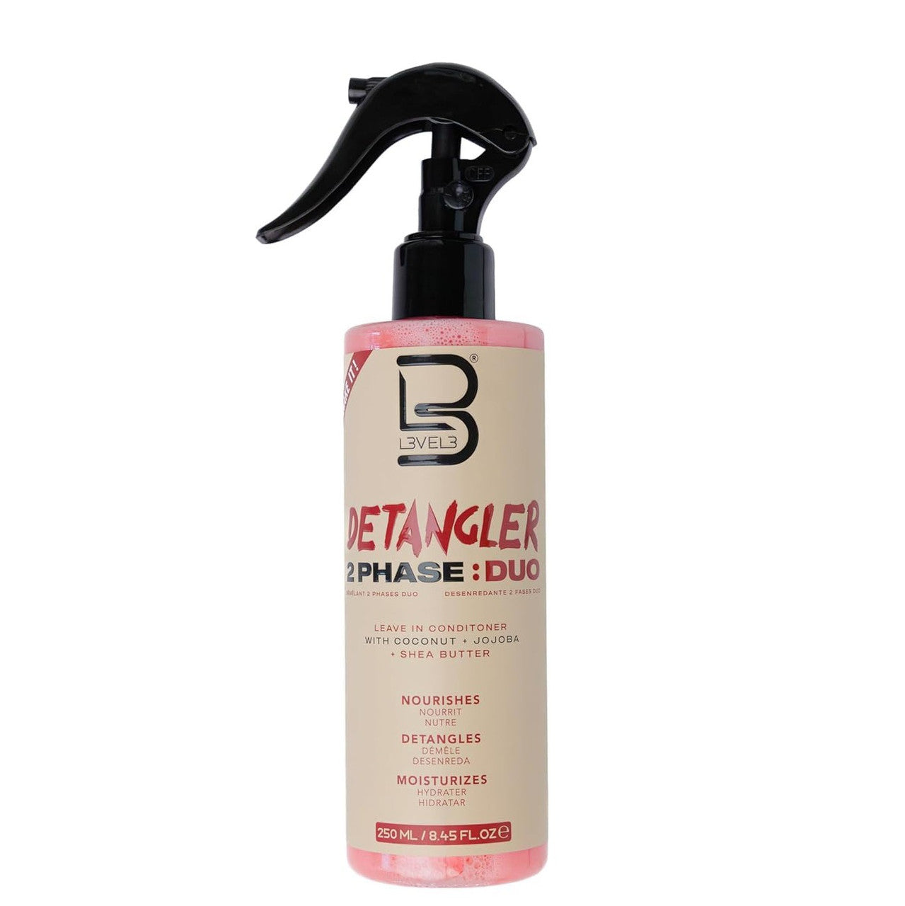 LEVEL 3 2 Phase Detangler Leave In Conditioner Spray