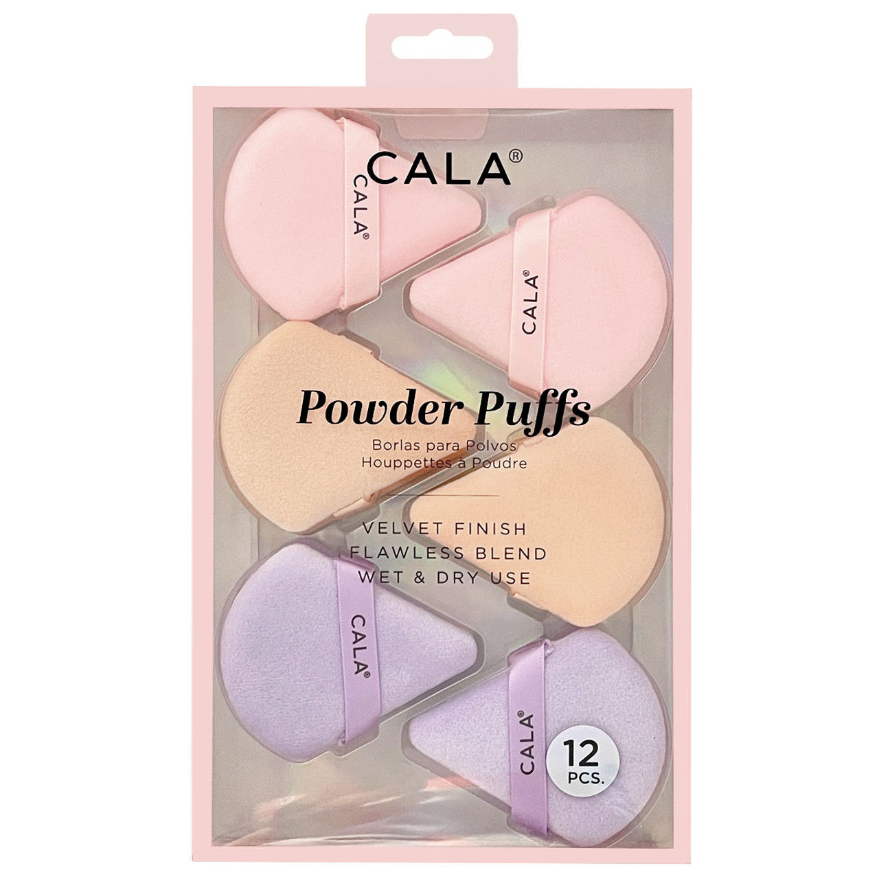 CALA Velvet Powder Puff (6 pcs/pk)