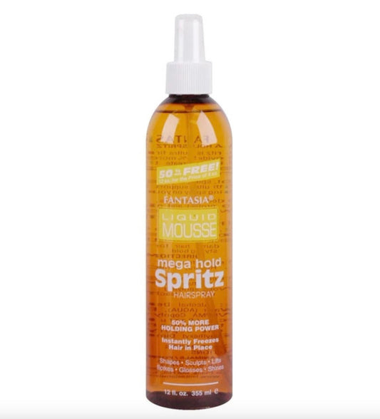 Fantasia Liquid Mousse Spritz - Yellow (Mega Hold)